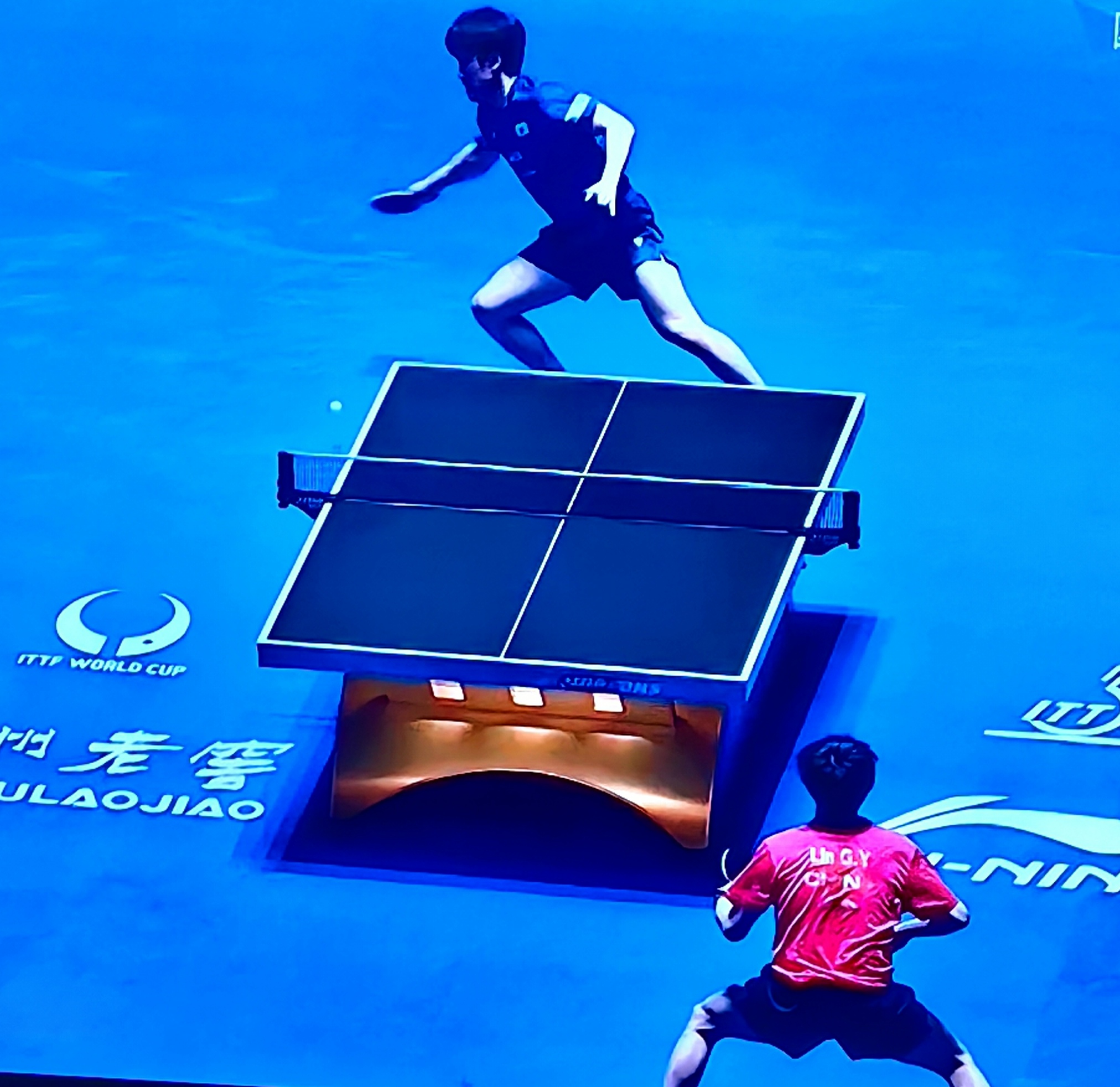 中国队鏖战德国队，林高远点燃赛场